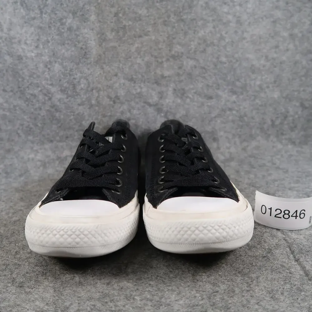 Converse Shoes Kids 6 Sneakers Chuck Taylor II All Star Casual Canvas Black Low